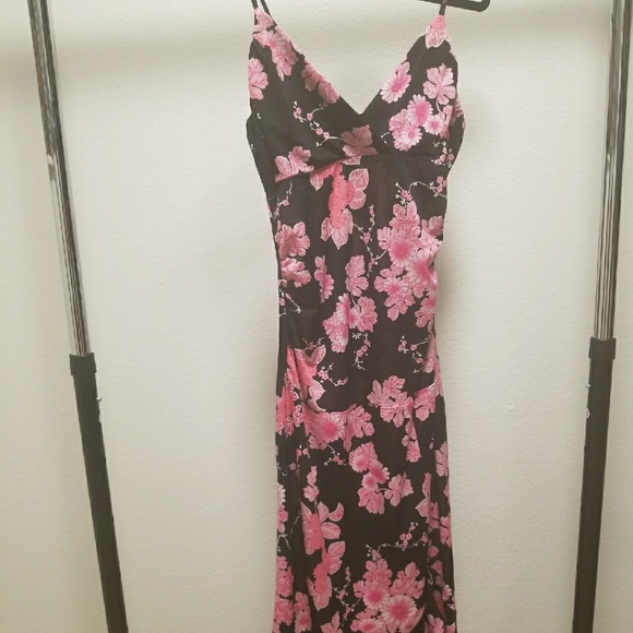 Pink and Black Summer Dress - Picture 1 of 5
